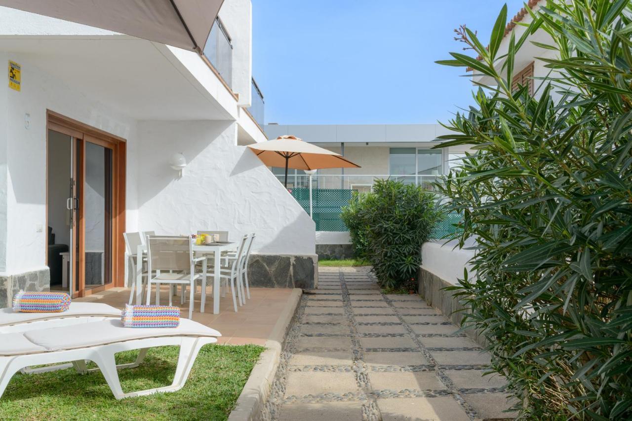 Bonito Bungalow Con Piscina Junto A La Playa San Bartolomé Exterior photo